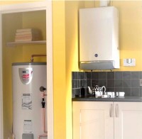 Baxi High Energy Condensing Gas Boiler and Cylinder installation as performed by Kenny Heating & Plumbing, Tallaght, Dublin, Ireland
